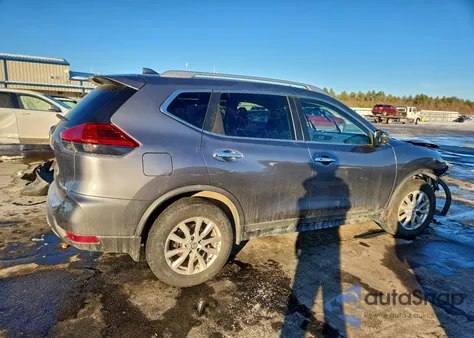 2017 Nissan Rogue S из США, поврежденный, VIN KNMAT2MV8HP599312